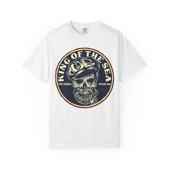 King of the Sea Skull T-Shirt — Vintage Nautical Pirate Tee