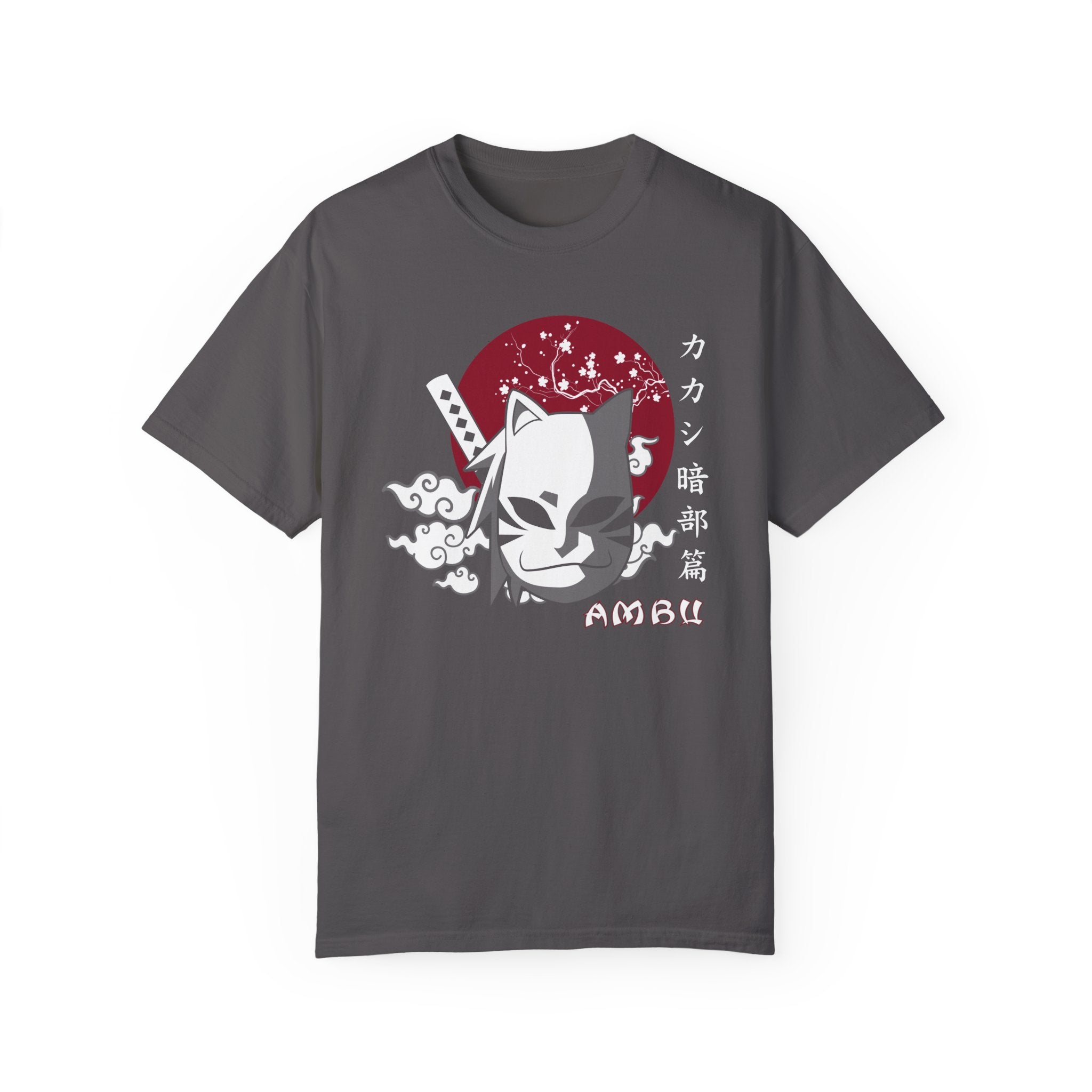 BraggerSwine Unisex Garment-Dyed T-Shirt - Anbu Anime Mask
