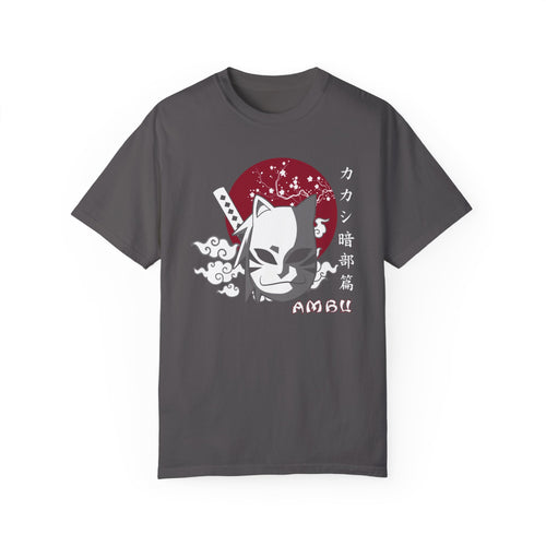 BraggerSwine Unisex Garment-Dyed T-Shirt - Anbu Anime Mask
