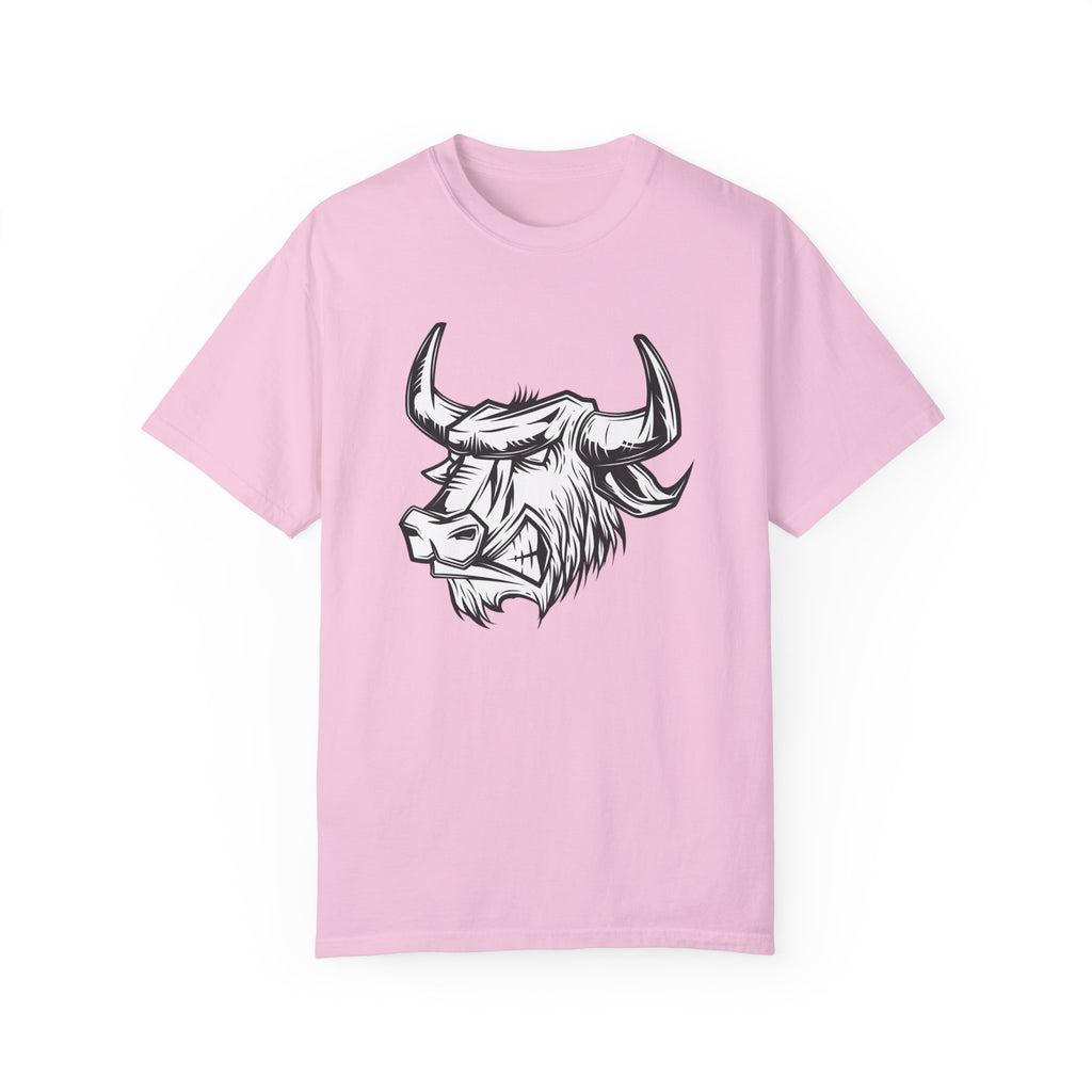 BraggerSwine Unisex Garment-Dyed T-Shirt - Bull