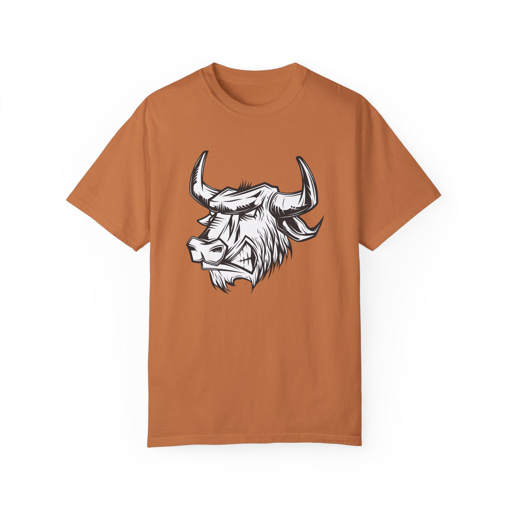 BraggerSwine Unisex Garment-Dyed T-Shirt - Bull