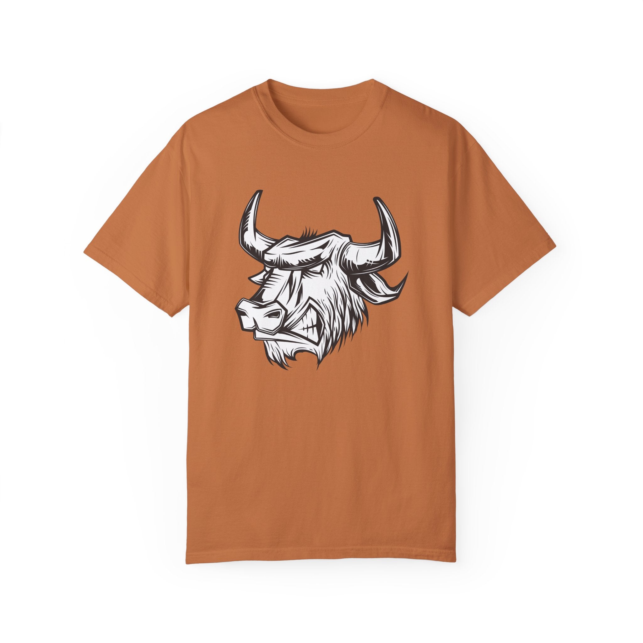 BraggerSwine Unisex Garment-Dyed T-Shirt - Bull