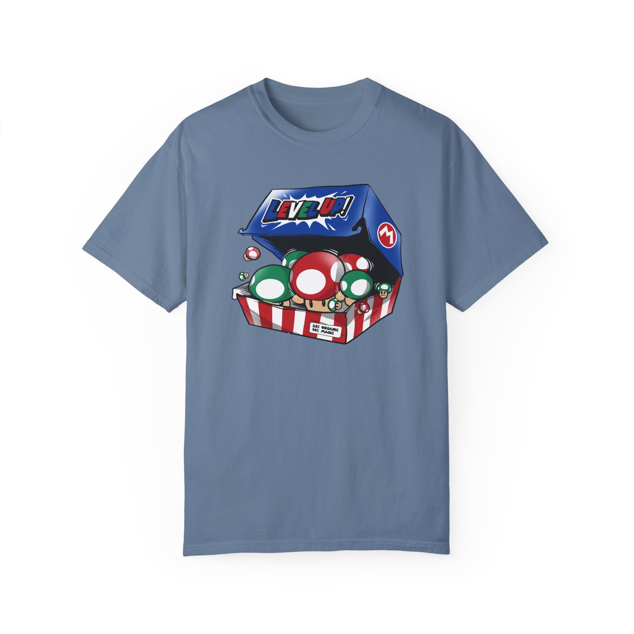 BraggerSwine Unisex Garment-Dyed T-Shirt - Level Up Snack Pack
