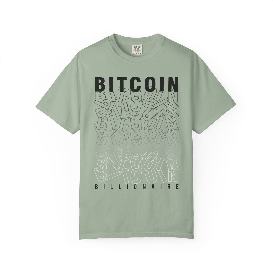 Bitcoin Billionaire T-Shirt — Crypto Logo Graphic Tee