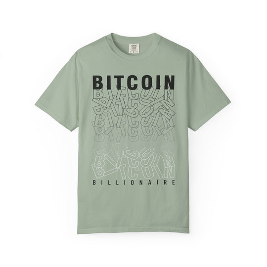 Bitcoin Billionaire T-Shirt — Crypto Logo Graphic Tee