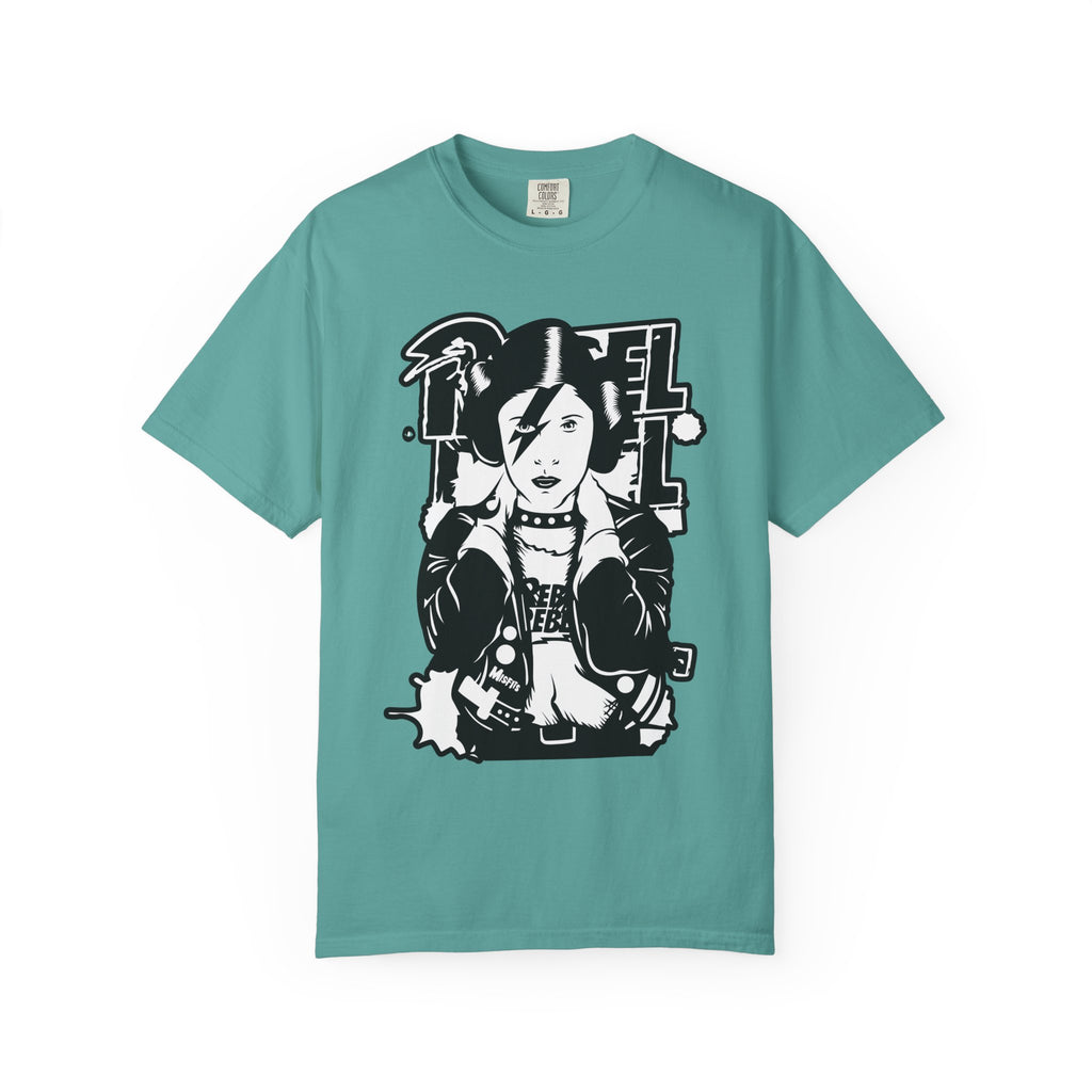 Punk Girl Graphic T-Shirt — Retro Rock Band Tee