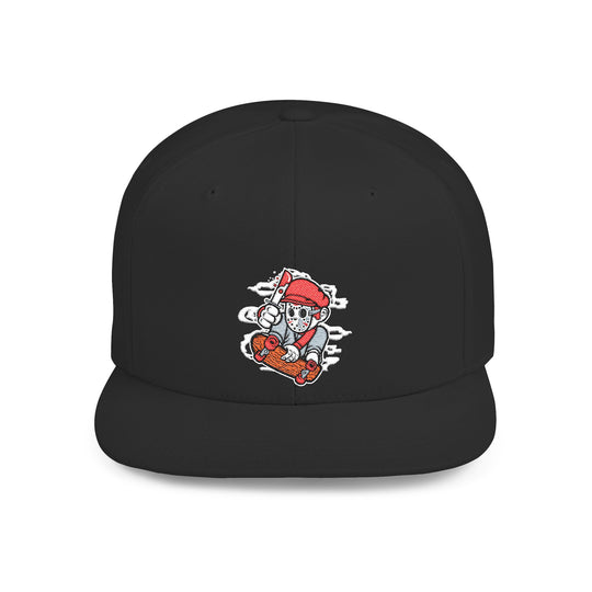 Snapback Hat - Skateboard Killer Design