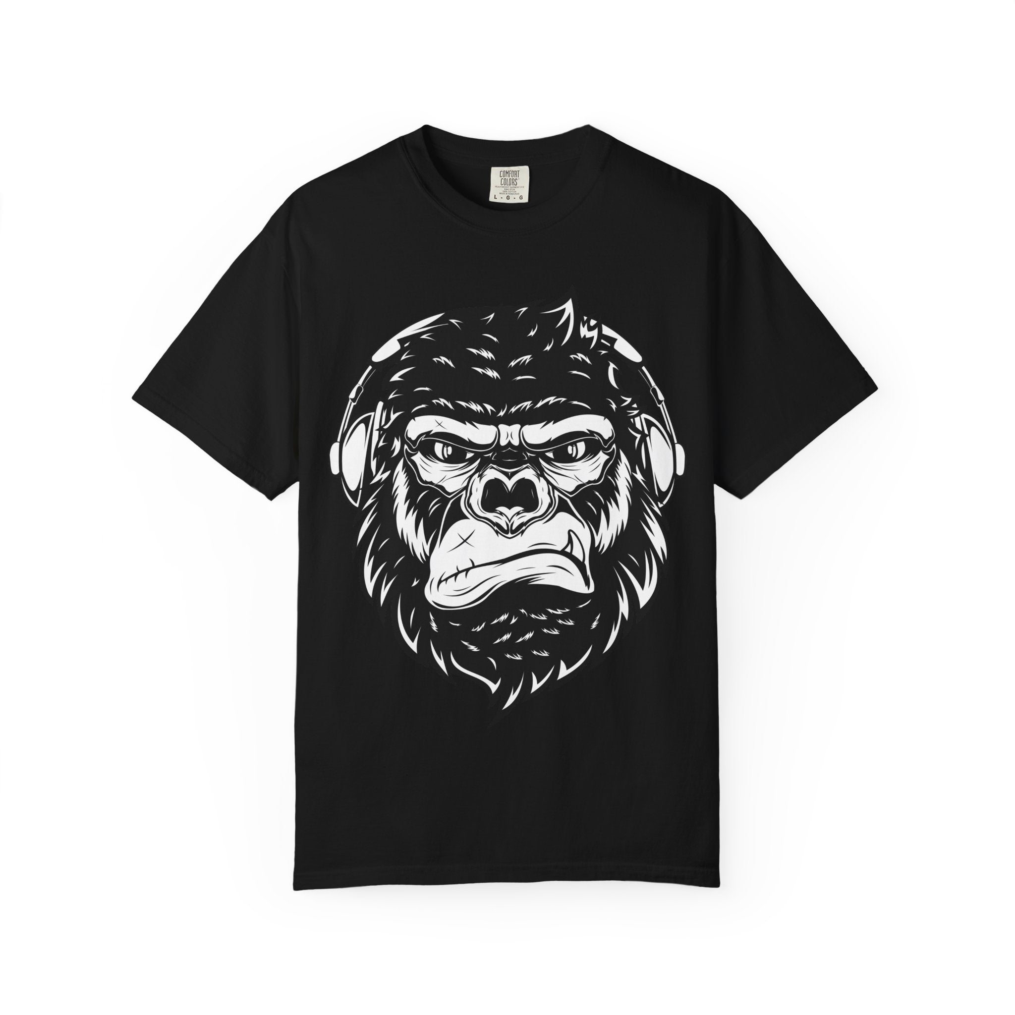 Gorilla Head Graphic T-Shirt