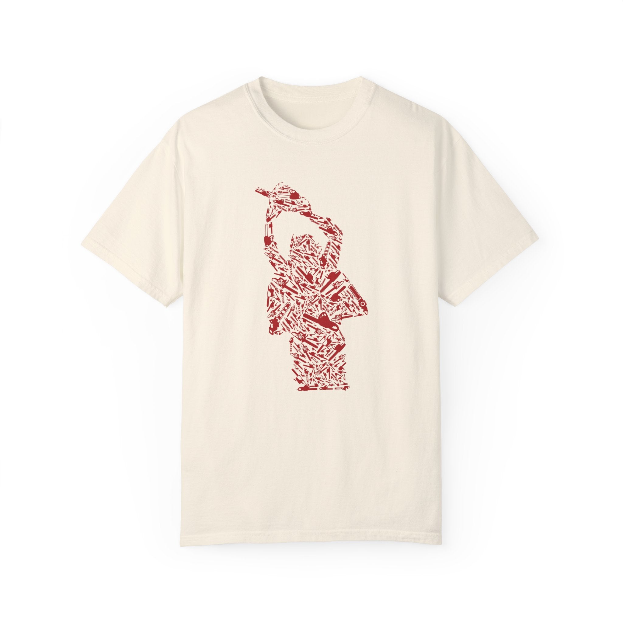 BraggerSwine Unisex Garment-Dyed T-Shirt - Chainsaw Killer