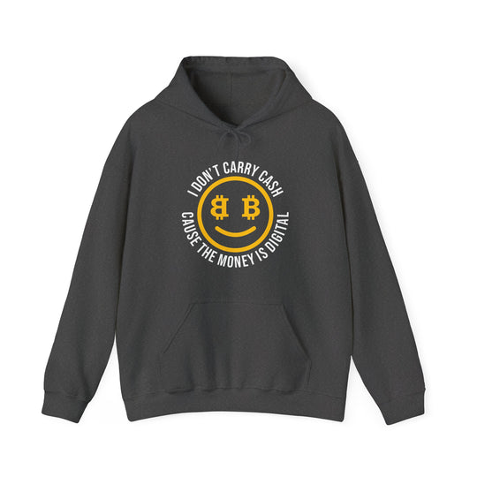 BraggerSwine Unisex Heavy Blend™ Hooded Sweatshirt  - Bitcoin No Cash