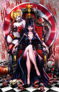 NYCC Harley Quinn X Elvira #1 Red Virgin Foil
