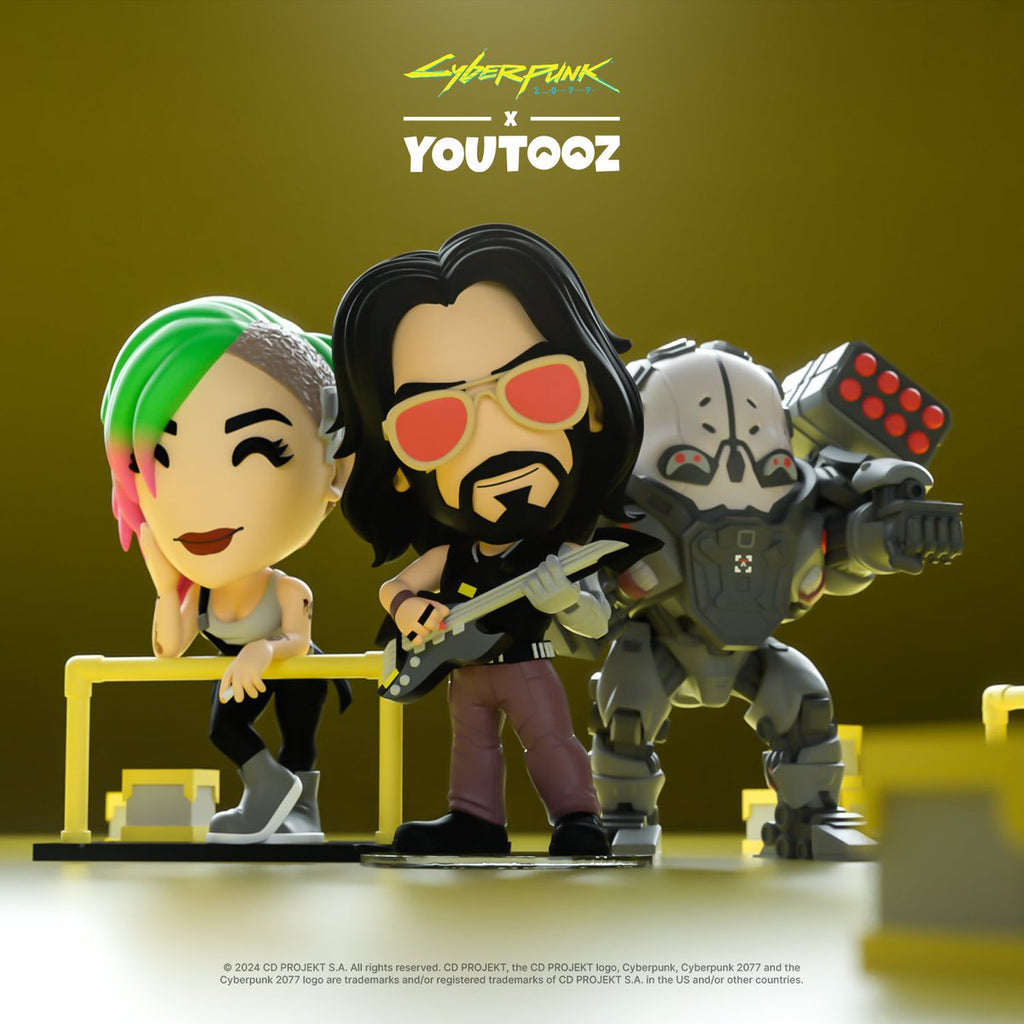 Youtooz Cyberpunk 2077 Edgerunners Vinyl Figures | 4-5 Inch Collectibles
