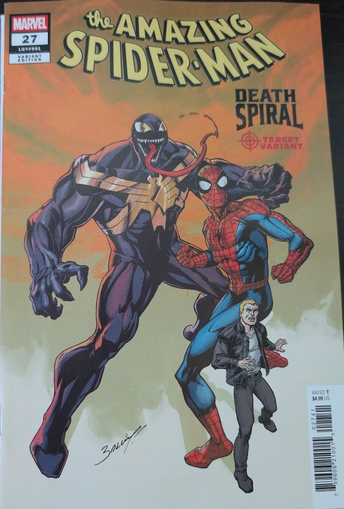 Amazing Spider-Man #27 Mark Bagley Classified Target Variant (Direct Edition) – Marvel Comics