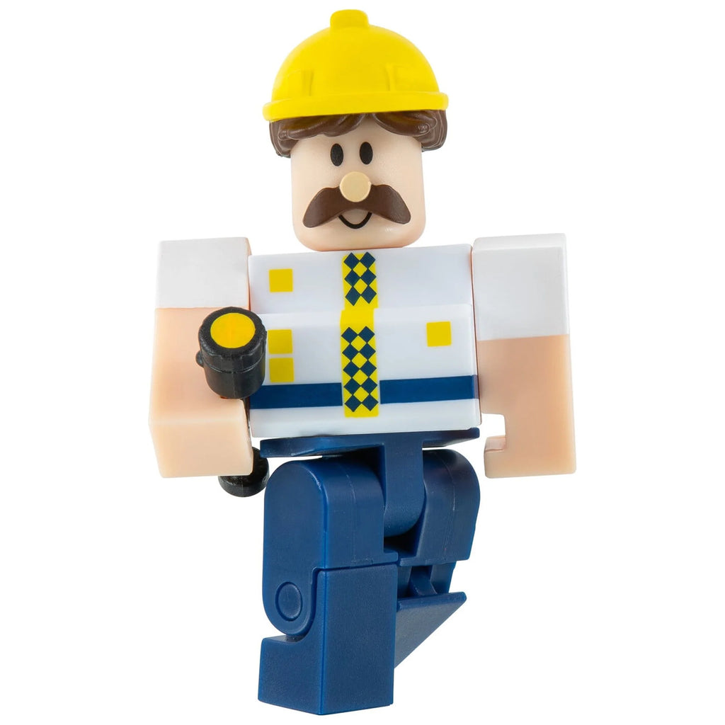 Roblox Deluxe Mystery Pack Series 3 Mall Cop Marty | Virtual Item Code Included