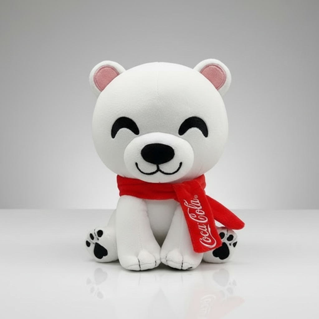 Youtooz Coca-Cola Polar Bear 9-Inch Plush
