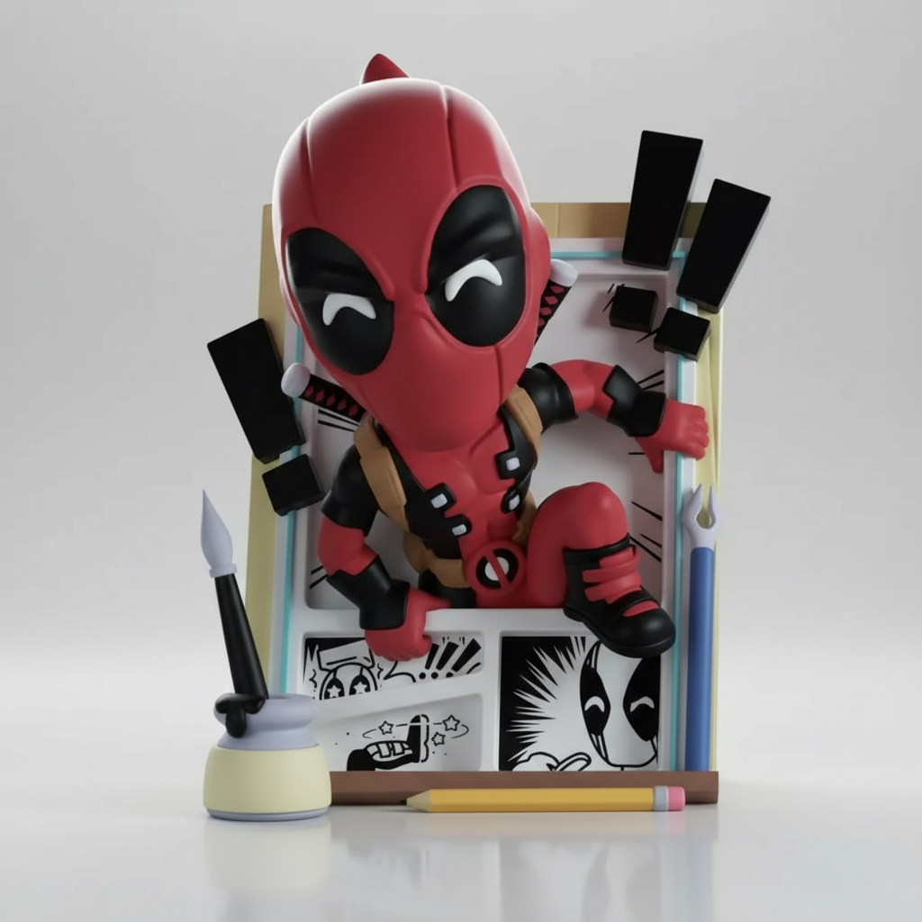 Youtooz Marvel Collection Deadpool #1 Vinyl Figure #8