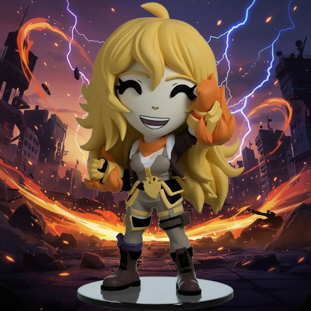 Youtooz RWBY Collection Yang Xiao Long Vinyl Figure #3