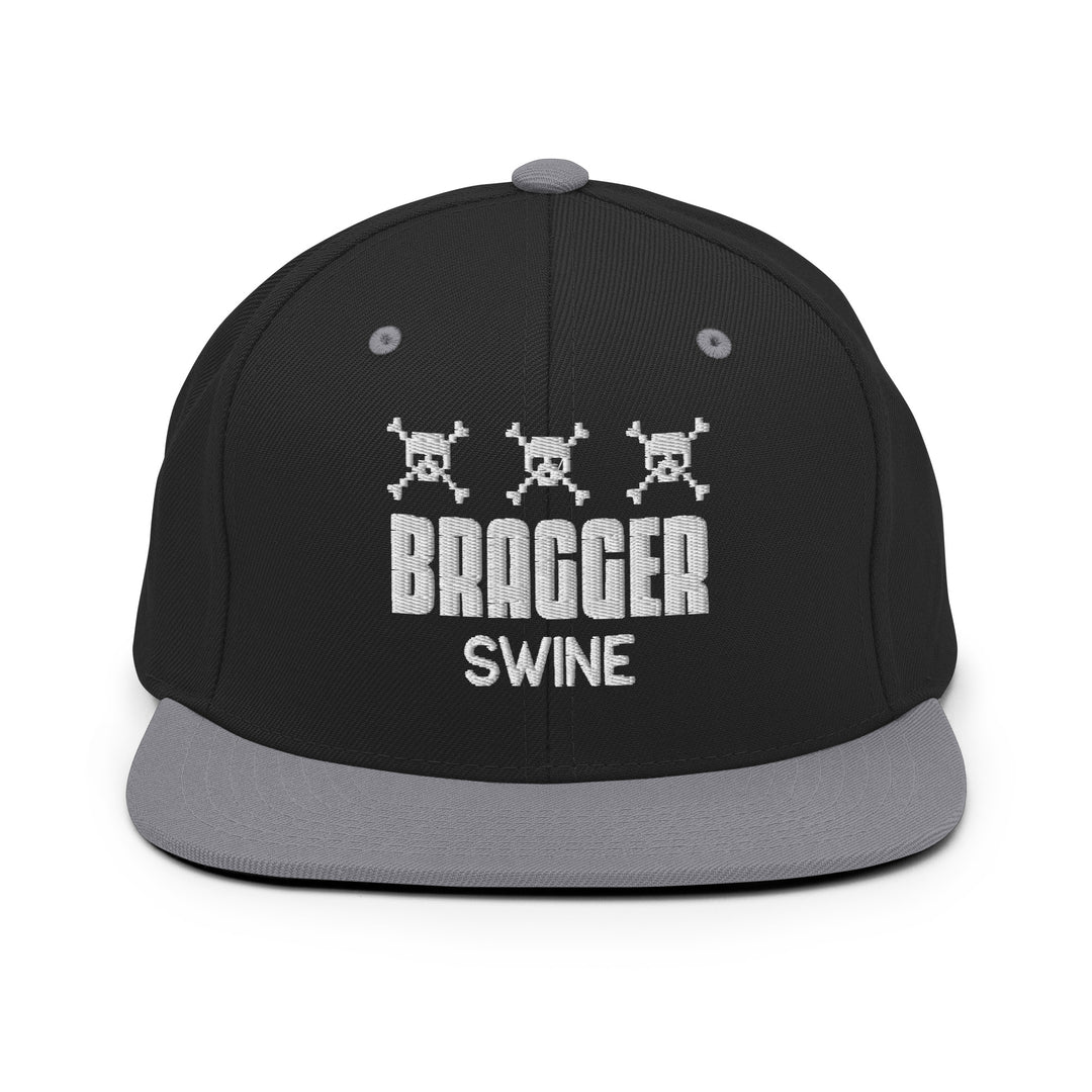 BraggerSwine Game Over Snapback Hat