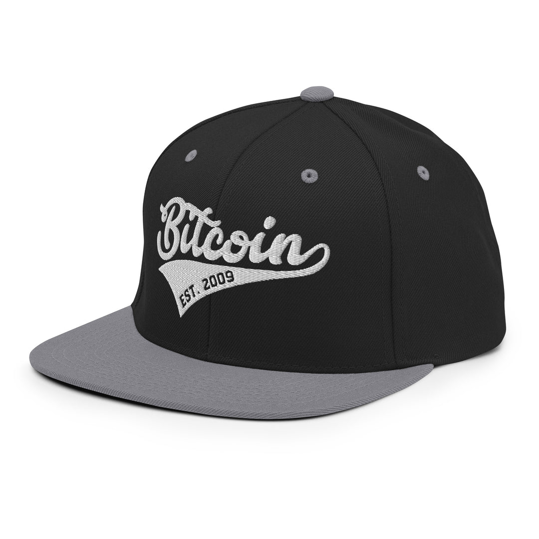 Bitcoin Est. 2009 Snapback Hat