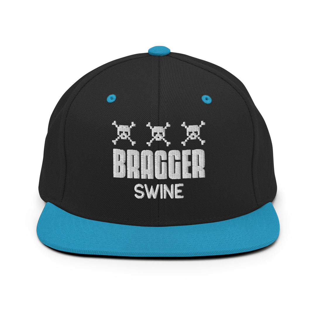 BraggerSwine Game Over Snapback Hat