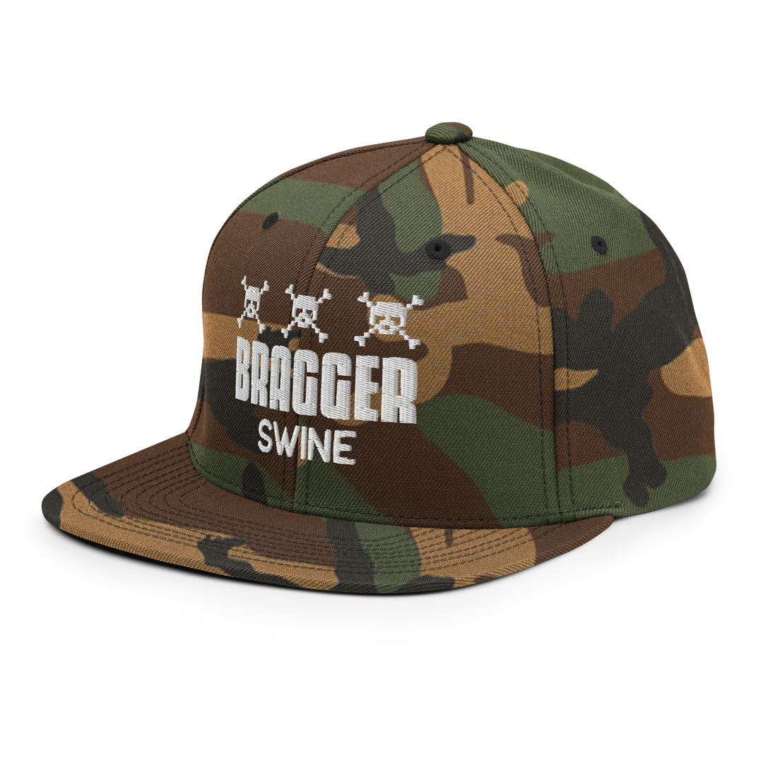 BraggerSwine Game Over Snapback Hat