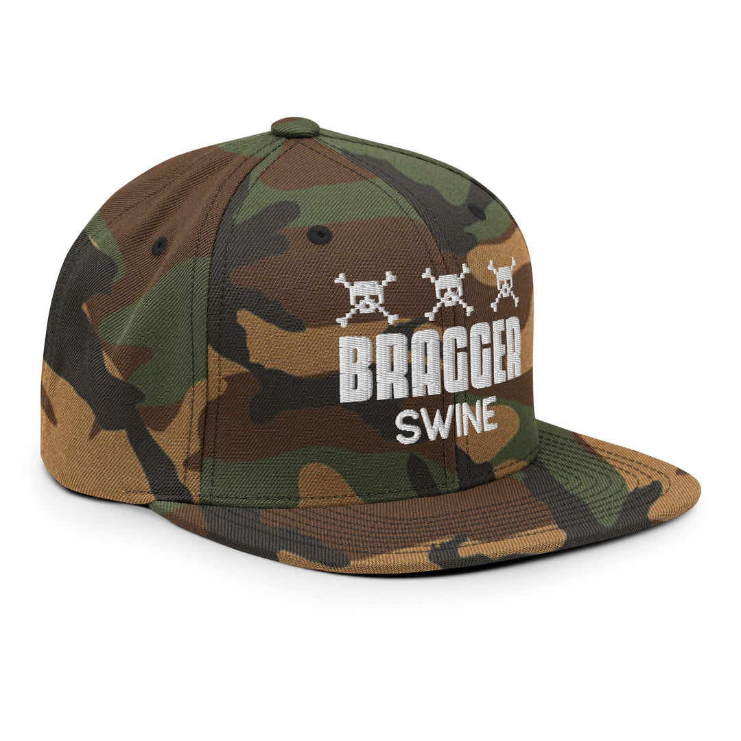 BraggerSwine Game Over Snapback Hat