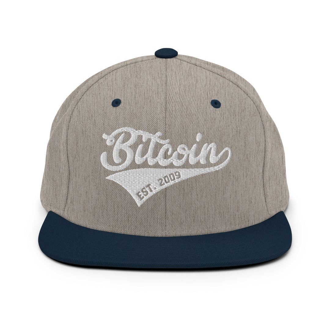 Bitcoin Est. 2009 Snapback Hat