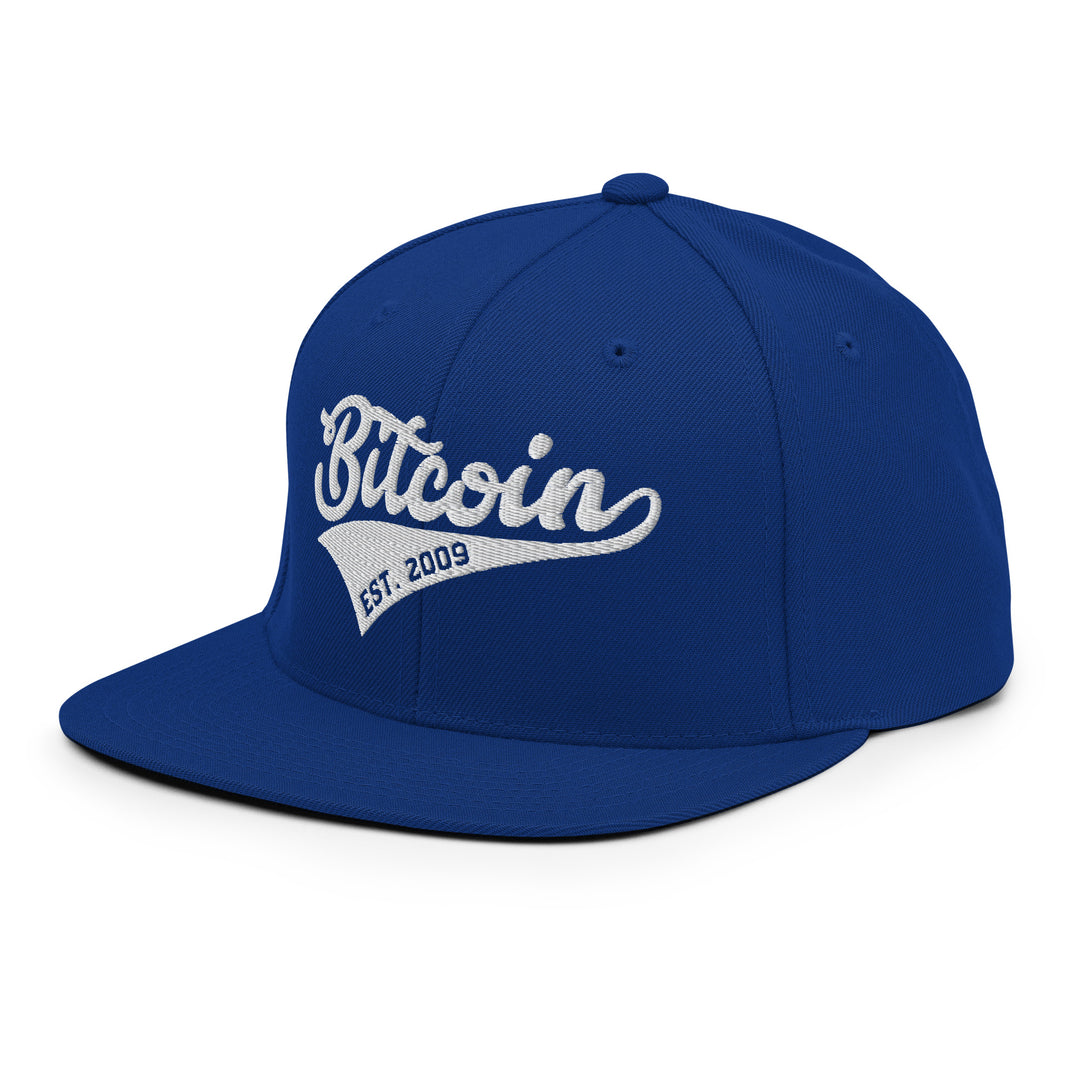 Bitcoin Est. 2009 Snapback Hat