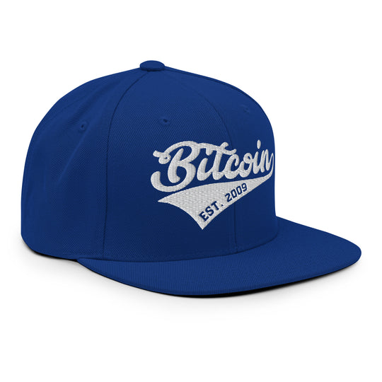 Bitcoin Est. 2009 Snapback Hat