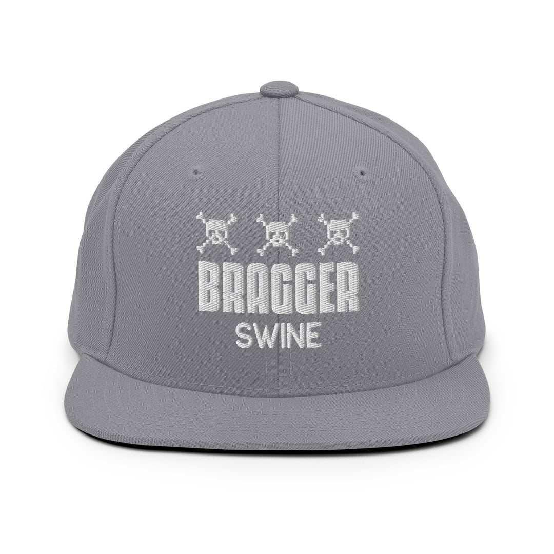 BraggerSwine Game Over Snapback Hat