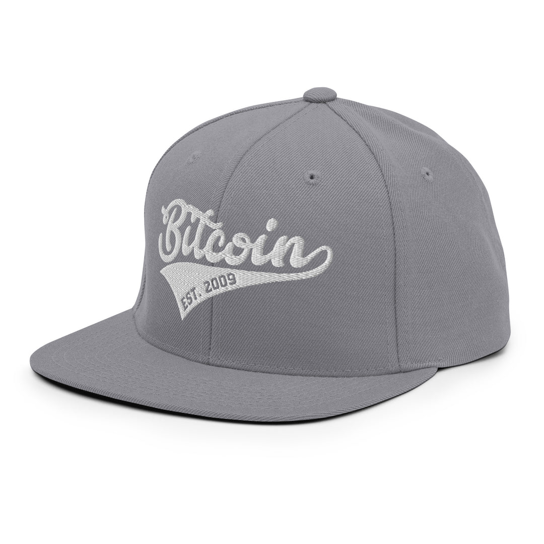 Bitcoin Est. 2009 Snapback Hat