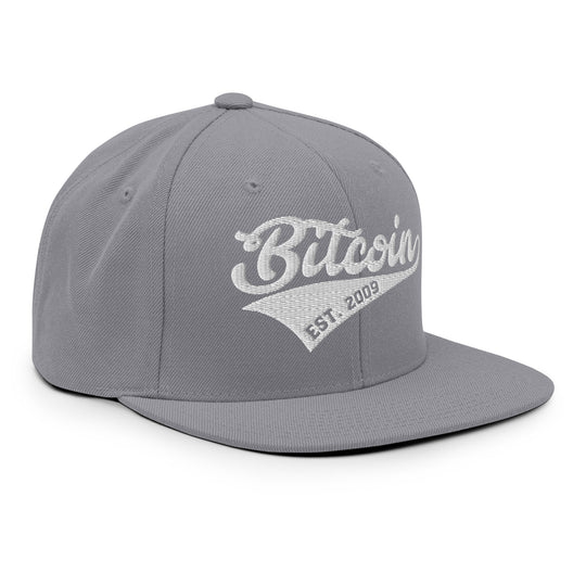 Bitcoin Est. 2009 Snapback Hat