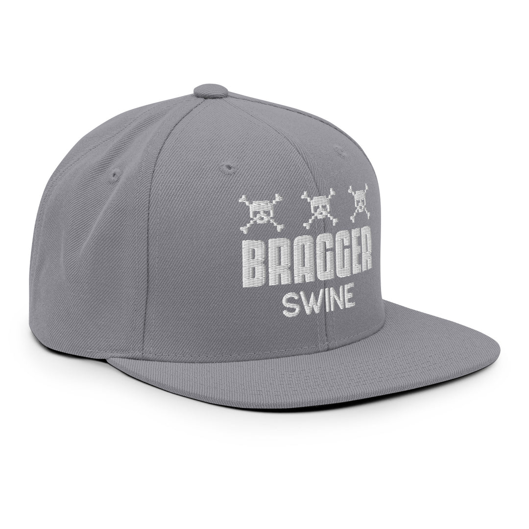 BraggerSwine Game Over Snapback Hat