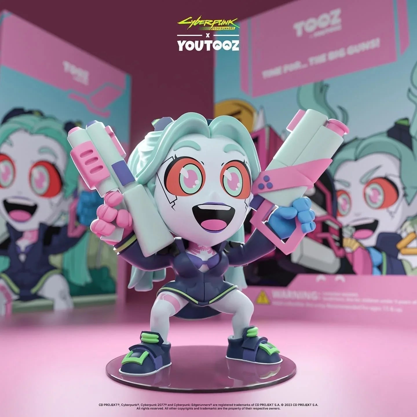 Youtooz Cyberpunk 2077 Edgerunners Vinyl Figures | 4-5 Inch Collectibles