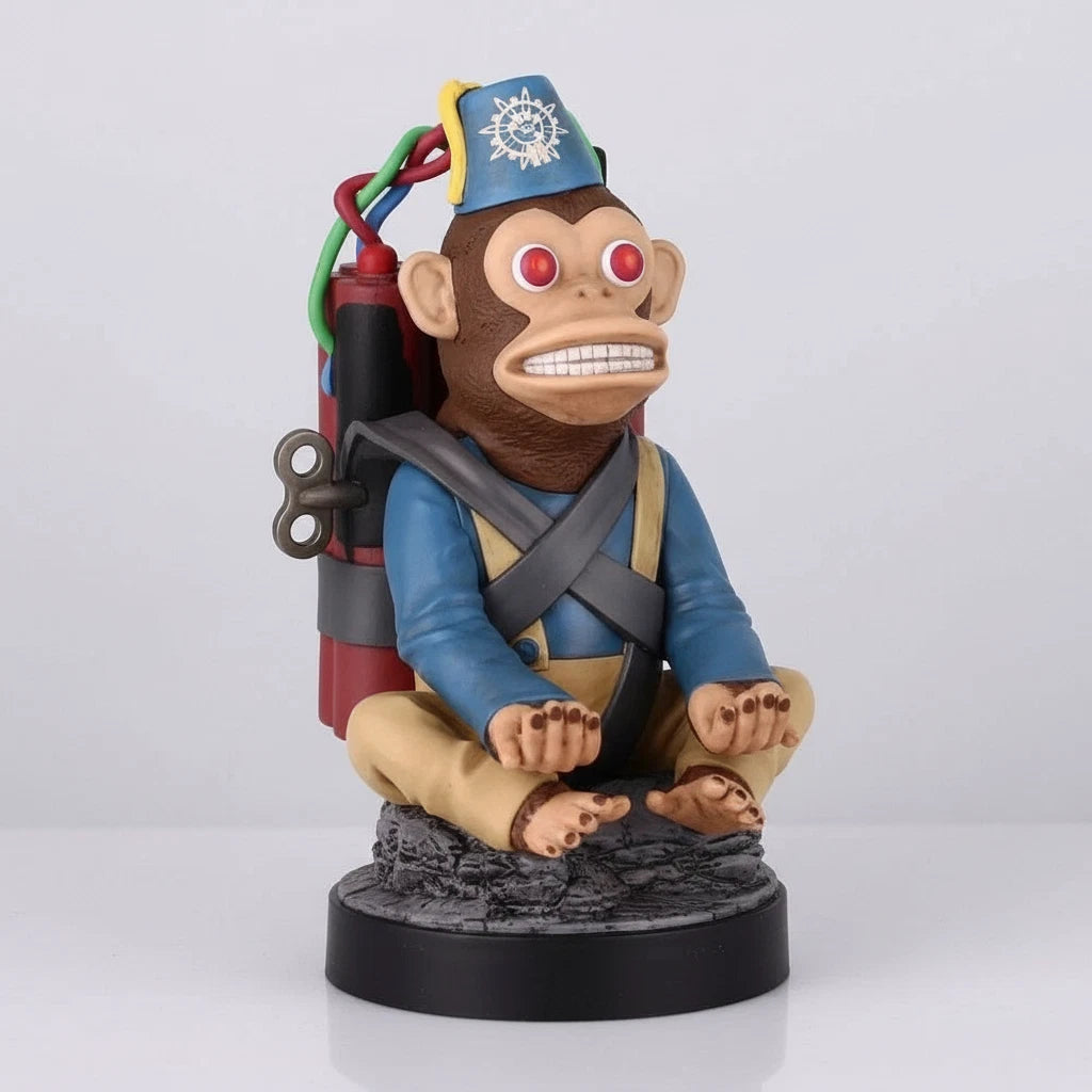 Call of Duty Monkey Bomb Gaming Stand - Phone & Controller Holder | Gaming Collectible