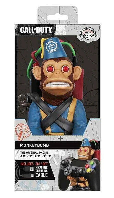 Call of Duty Monkey Bomb Gaming Stand - Phone & Controller Holder | Gaming Collectible