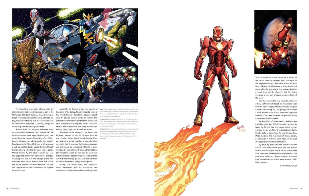 Guardians of the Galaxy: The Complete Comics History (Hardcover)