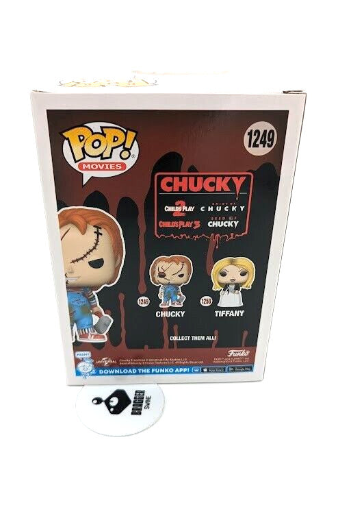 Funko Pop Movies - Bride of Chucky - Chucky With Axe Horror Vinyl Figure # 1249