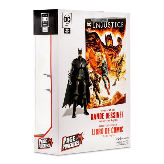 Injustice 2 Batman Page Punchers 7-Inch Scale Action Figure with Injustice Comic