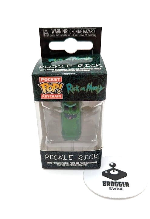 Funko Pocket POP! Keychain: Rick and Morty S2 - Pickle Rick Collectible Figure