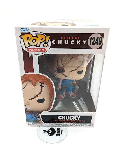 Funko Pop Movies - Bride of Chucky - Chucky With Axe Horror Vinyl Figure # 1249