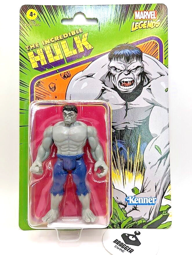 Marvel Legends The Incredible Hulk Kenner Grey 4" Action Figure