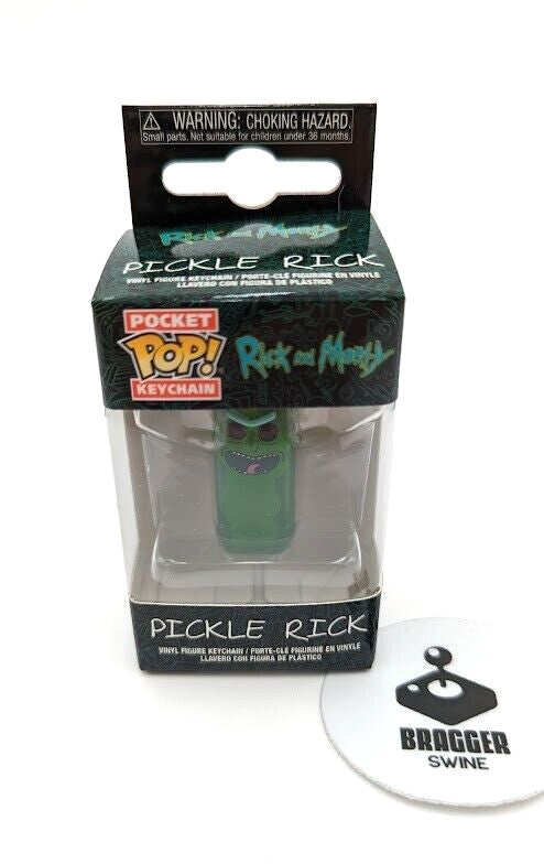 Funko Pocket POP! Keychain: Rick and Morty S2 - Pickle Rick Collectible Figure