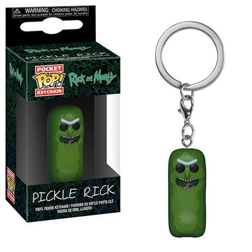 Funko Pocket POP! Keychain: Rick and Morty S2 - Pickle Rick Collectible Figure