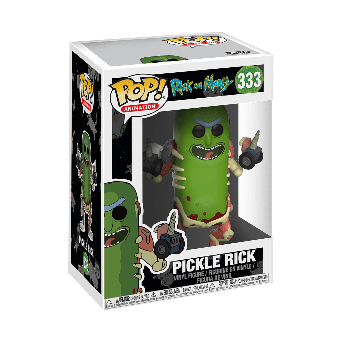 Rick and Morty Pickle Rick Funko Pop Animation! Vinyl Figure #333