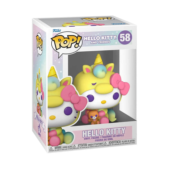 Funko Pop! Animation: Hello Kitty & Friends - Unicorn Party Vinyl Figure #58