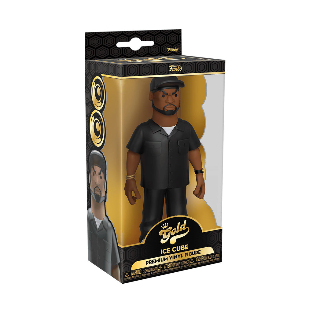 Funko Gold Ice Cube 5" Vinyl Figure: Premium Collectible, Rapper, Hip-Hop Legend
