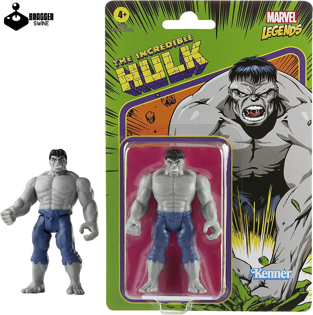 Marvel Legends The Incredible Hulk Kenner Grey 4" Action Figure