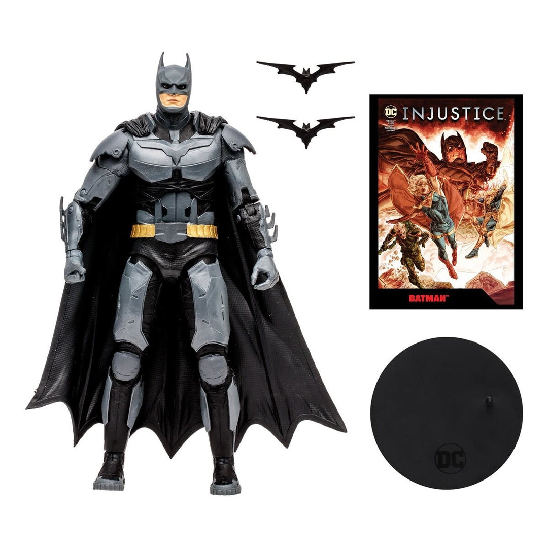 Injustice 2 Batman Page Punchers 7-Inch Scale Action Figure with Injustice Comic