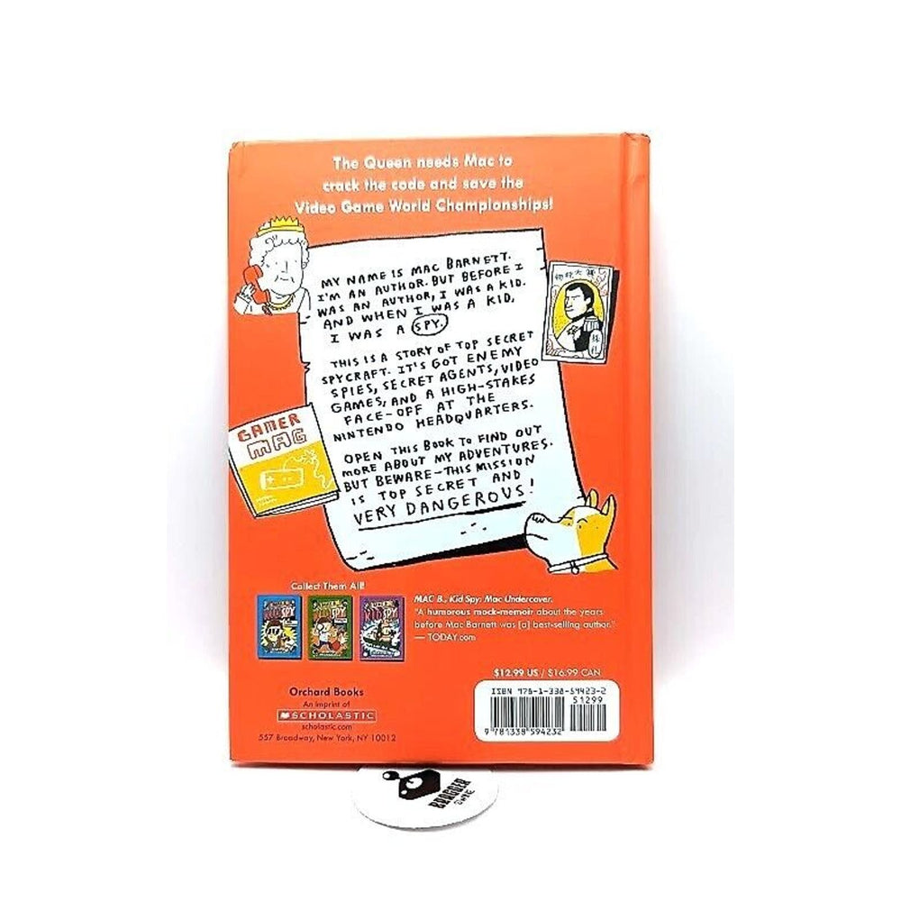 Mac Cracks the Code (Mac B., Kid Spy #4) Hardcover – Illustrated